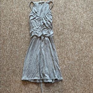 Simple gray dress